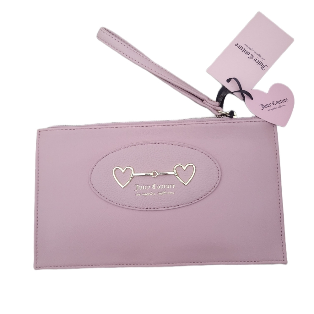 Blush Heart to Heart wristlet by Juicy Couture